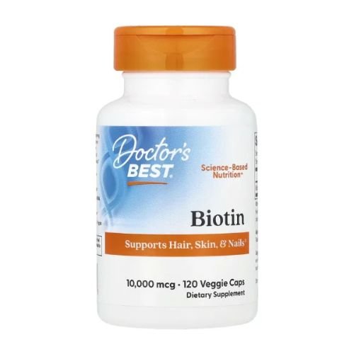 Doctor's Best, Biotin, 10,000 mcg, 120 Veggie Caps in Pakistan