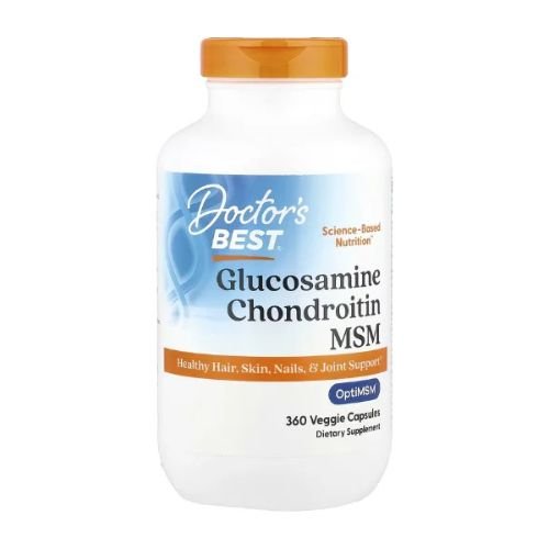 Doctor's Best, Glucosamine Chondroitin MSM, 360 Veggie Capsules in Pakistan