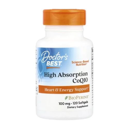 Doctor's Best, High Absorption CoQ10, 100 mg, 120 Softgels in Pakistan
