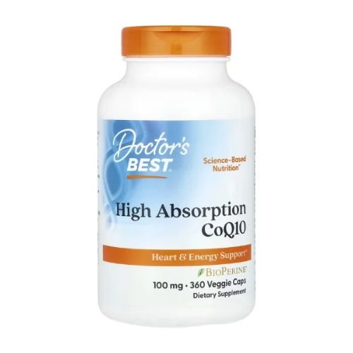 Doctor's Best, High Absorption CoQ10, 100 mg, 360 Veggie Caps in Pakistan