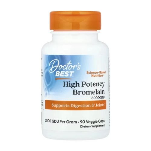 Doctor's Best, High Potency Bromelain, 500 mg, 90 Veggie Caps in Pakistan