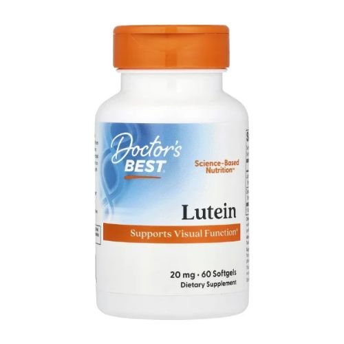 Doctor's Best, Lutein, 20 mg, 60 Softgels in Pakistan