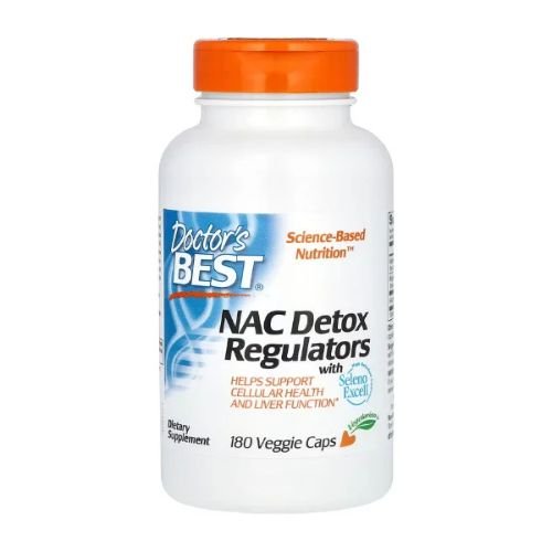 Doctor's Best, NAC Detox Regulators, 180 Veggie Caps in Pakistan