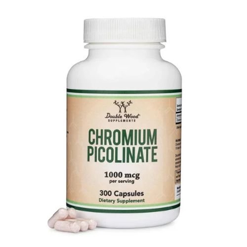 Double Wood Supplements, Chromium Picolinate, 1000 mcg, 300 Capsules in Pakistan