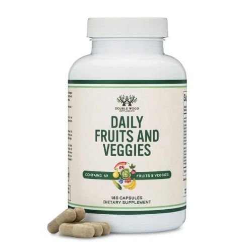 Double Wood Supplements, Daily Fruit & Veggie, 180 Capsules in Pakistan