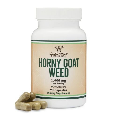 Double Wood Supplements, Horny Goat Weed, 1,000 mg, 90 Capsules in Pakistan