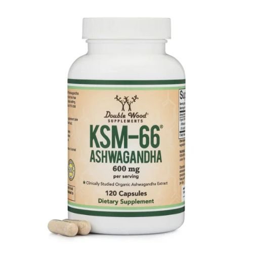 Double Wood Supplements, KSM-66 Ashwagandha, 600 mg, 120 Capsules in Pakistan