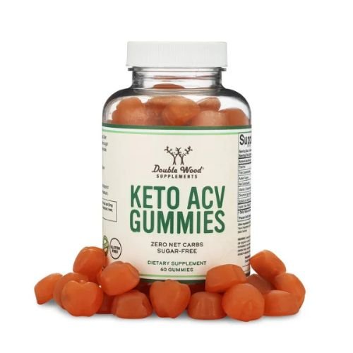 Double Wood Supplements, Keto ACV 60 Gummies in Pakistan