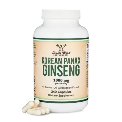 Double Wood Supplements, Korean Panax Ginseng, 1000 mg, 240 Capsules in Pakistan