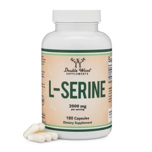 Double Wood Supplements, L-Serine, 2000 mg, 180 Capsules in Pakistan
