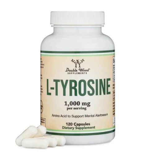 Double Wood Supplements, L-Tyrosine, 1000 mg, 120 Capsules in Pakistan