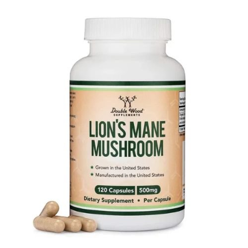 Double Wood Supplements, Lion's Mane Mushroom, 500 mg, 120 Capsules in Pakistan