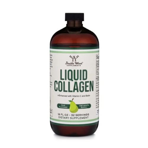 Double Wood Supplements, Liquid Collagen 16 FL OZ - 32 Servings in Pakistan