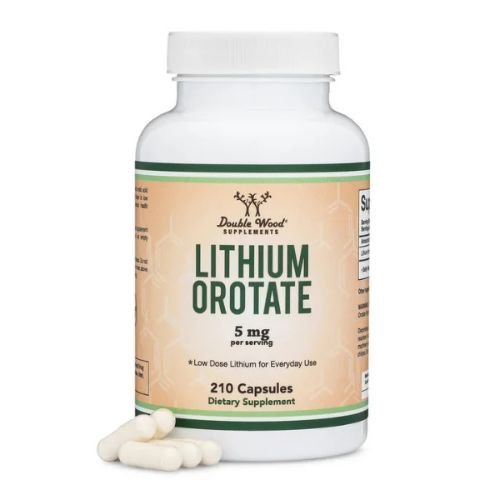 Double Wood Supplements, Lithium Orotate, 5 mg, 210 Capsules in Pakistan