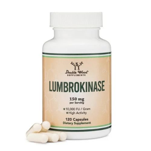 Double Wood Supplements, Lumbrokinase, 150 mg, 120 Capsules in Pakistan