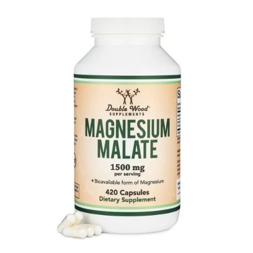 Double Wood Supplements, Magnesium Malate, 1500 mg, 420 Capsules in Pakistan