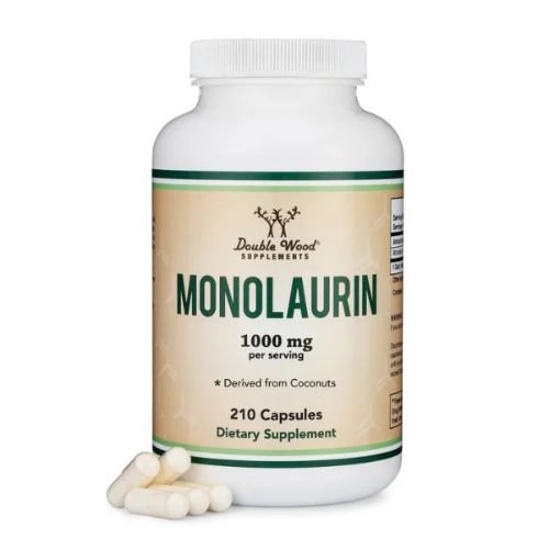 Double Wood Supplements, Monolaurin, 1000 mg, 210 Capsules in Pakistan