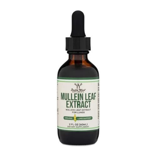 Double Wood Supplements, Mullein Leaf Drops 60ml in Pakistan