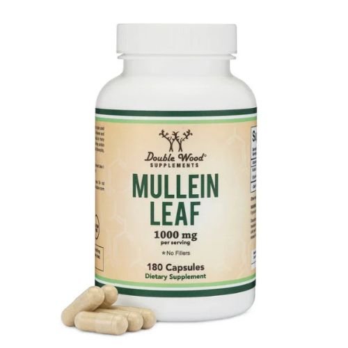 Double Wood Supplements, Mullein Leaf Extract, 1000 mg, 180 Capsules in Pakistan
