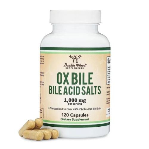 Double Wood Supplements, Ox Bile Acid Salt, 1000 mg, 120 Capsules in Pakistan