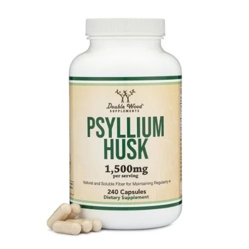 Double Wood Supplements, Psyllium Husk, 1,500 mg, 240 Capsules in Pakistan