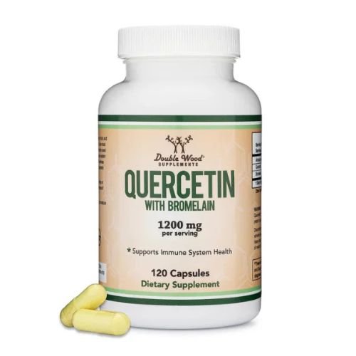Double Wood Supplements, Quercetin With Bromelain, 1200 mg, 120 Capsules in Pakistan