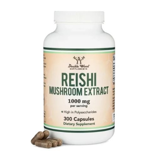 Double Wood Supplements, Reishi Mushroom Extract, 1000 mcg, 300 Capsules in Pakistan