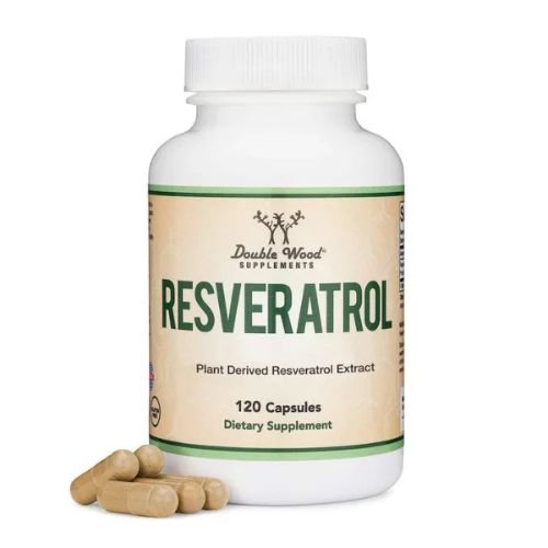 Double Wood Supplements, Resveratrol, 500 mg, 120 Capsules in Pakistan
