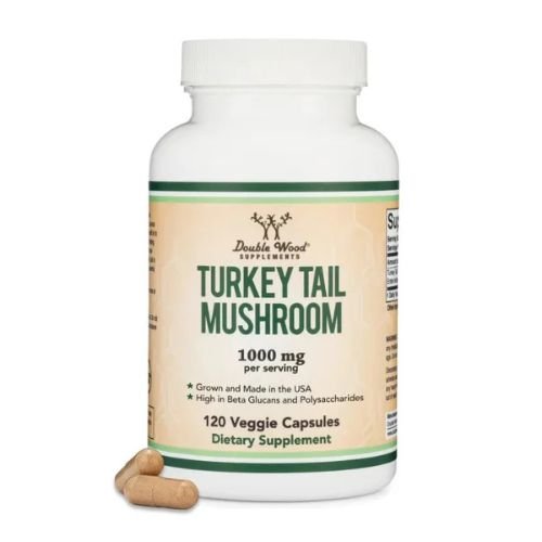 Double Wood Supplements, Turkey Tail Mushroom, 1000 mg, 120 Capsules in Pakistan