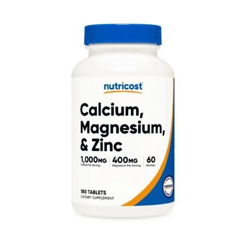 Nutricost Calcium, Magnesium & Zinc 1000mg Tablets in Pakistan