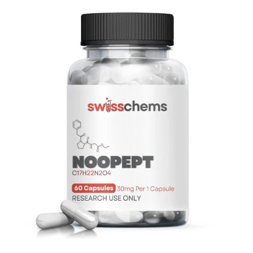 Swiss Chems Noopept (Omberacetam) 30mg 60 Capsules in Pakistan