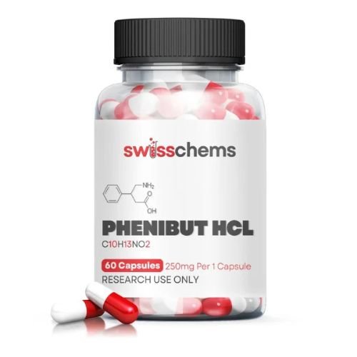 Swiss Chems Phenibut HCL 250mg 60 Capsules in Pakistan