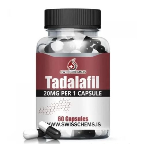 Tadalafil Similar to Cialis 1200mg-20mg - 60 Capsules in Pakistan